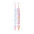(2-Pack) Nuby Pacifinder Baby Pacifier Clip - - Pacifier Holder Clip with Convenient Hook Loop - Flowers and Polka Dots
