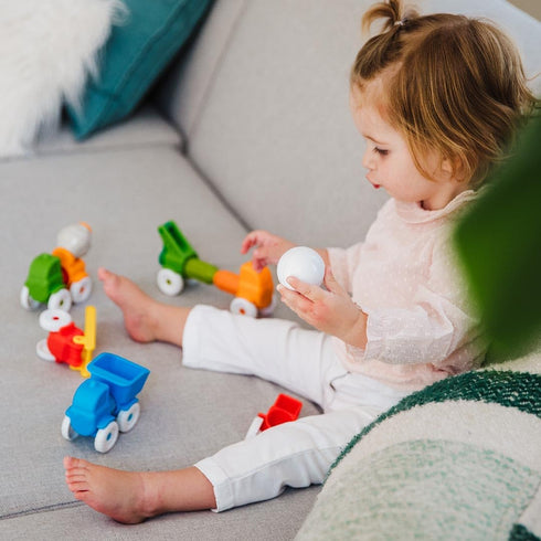 Set 1-5 SmartMax My First Vehicles Magnetic Building STEM Learning Toy Ages