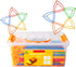 Straw Constructor STEM Building Toys - 800 pcs Colorful Interlocking Plastic Engineering Toys for Kids, Develops Motor