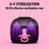 LemLings 2 Settings (60s 180s) Pacifier Box, Portable UV-C Box for Pacifiers USB Rechargeable Mini Pacifier Box Time