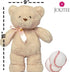 My First Bear Stuffed Animal - Jolitee Beige Neutral Teddy Bear for Newborn, 10"