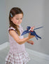 3+ Tender Leaf Toys - Swifty Bird - Solid Wood Bird Toy with Removeable Bunny Character - Open-Ended Play Toy