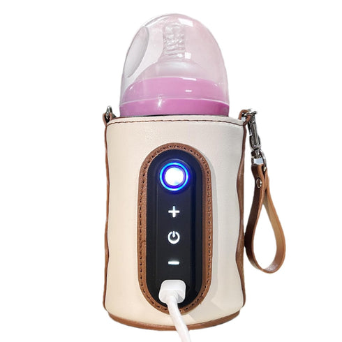 Generic 26 Breast Milk Warmer, Portable Heating Modes Breast Container Warming Sleeve, Travel Bottle Warmer