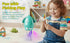 Tummy 3 4 5 6 7 8 9 10 SANJOIN Dancing Octopus Baby Toy,Easter Basket Stuffers Gitfs Rechargeable Time Toys Wiggling