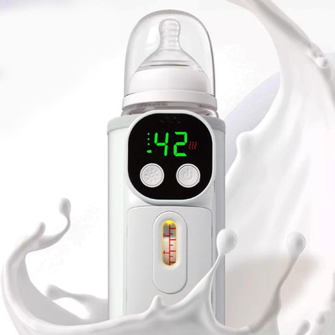 VBESTLIFE Portable Bottle Warmer for Travel, Fast Warming Comfortable Baby Feeding On
