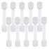 Child Safety Cabinet Locks - 10 Pack Baby Proofing Latches for Drawer Door Fridge Oven Toilet Seat