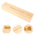 VOSAREA Wooden Pregnancy Test Keepsake Box for Announcement Decorative Storage for Memorable Moments for Preserving