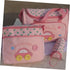 Set Totority Large Capacity Multi-function Diaper Bag for Moms Stylish Pink Tote with Changing Pad Bag and Bottle