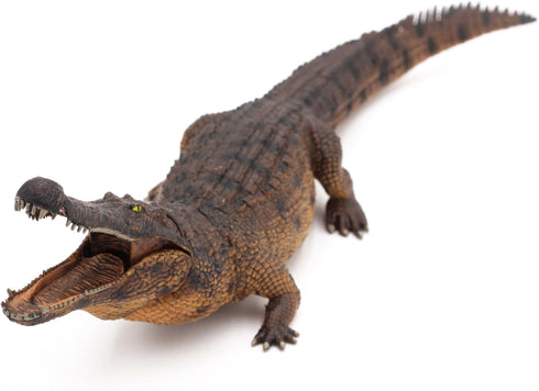 Gemini&Genius Giant Crocodile Toy: Large 15" Realistic Alligator Action Figure Toy for Kids or Animal Collectors
