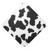 WELLDAY 30x30 Inch Cow Patter Black White Print Baby Towel Ultra Soft Hooded Towels for Babies - Ultra Absorbent Cotton