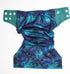Sigzagor 3 AIll in One Cloth Diapers Nappies for Night AIO Sewn in Insert Reusable Washable (Whales Foxes)