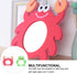 2pcs Mirror Bath Toy Set in Frog Shape, Interactive Baby Bath Toys for Fun Bath Time