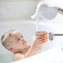 Nuby Safety Bathtub Spout Guard with Top Opening for Diverter, Elephant
