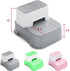 2 Packs) Toddler Step Stool for Bathroom,Kids Step Stool for Potty Training,Toilet Stool, Slip Resistant (Pink
