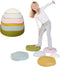 Marlowe & Co Balance Stepping Stones for Kids, 6 Piece Non-Slip Sensory Stones for Indoor and Outdoor Play