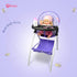 ANIVIA Baby Doll High Chair for Dolls Up to 16'', Purple (DH010-PURPLE)