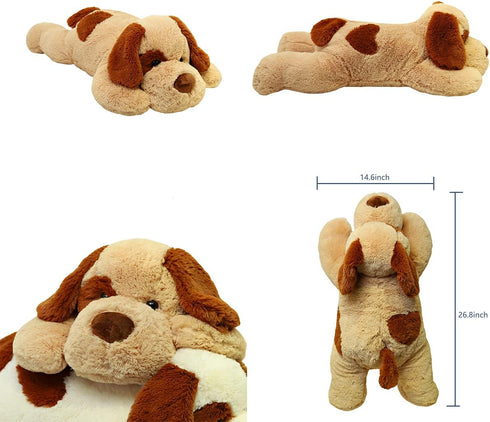 26.8 inch 5 lbs Large Weighted Stuffed Animals, Cute Plush Toy Pillow, Gifts for Kids, Adults, Boys and Girls