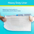 Pack 30 Disposable Potty Liners of Liners - Never Clean A Potty Again - PottyMate Liners with Super Absorbent Pad
