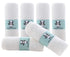 HIPHOP PANDA Baby Washcloths, 6 Pack - Rayon Made from Bamboo, 2 Layer Ultra Soft Absorbent Newborn Bath Towel - White