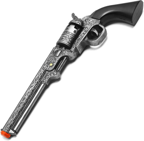 LALAPORT 13-Inch SMB-110 Decorative Western Classic Revolver Style, Body with Ornate Engravings, Suitable