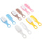 LIOOBO 5 Sets Hairbrush and Grooming Comb Set for Newborns with Soft Bristles