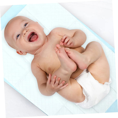 JOINPAYA 10pcs Super Absorbent Disposable Changing Pads for Thick Leak Changing Mat Newborn for Home and Travel