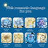Set, 934 (JJ9094) Eternal Flower Building Blocks Simulated Artificial Flowers Moon Models, Home Decor or Idea Present