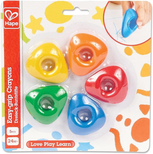 Hape Toys Easy-grip Crayons - Gift for Kids