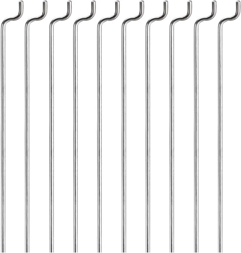 uxcell 1mm x 180mm Steel Z Pull/Push Rods for RC Airplane, Boat Replacement, Pack of 10