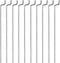 uxcell 1mm x 180mm Steel Z Pull/Push Rods for RC Airplane, Boat Replacement, Pack of 10