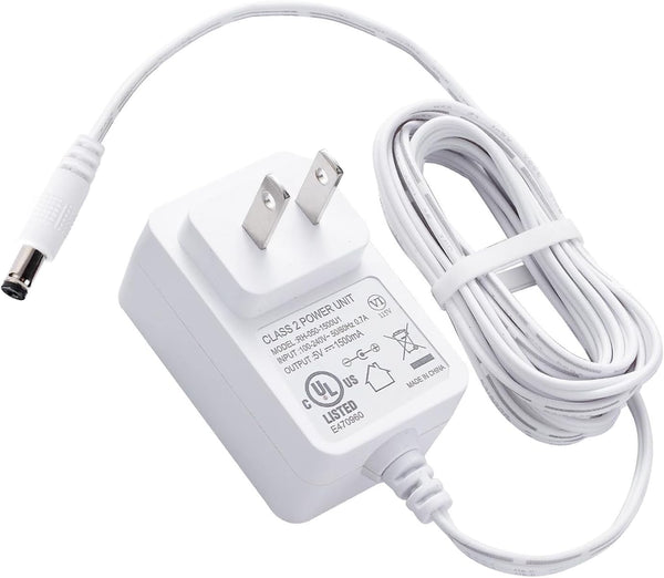 5V Power Cord Compatible with Munchkin, Kmaier, Jaoul, Larex, Babybond, 6.7FT Infant Charger Cord, White