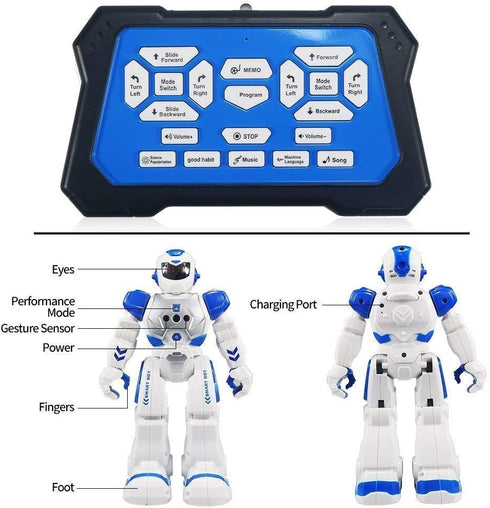 Programmable Remote Control Robot for Kids,Intellectual Gesture Sensor Robots with Infrared Controller Early Education