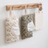 Qylfst Mommy (1PCB) Floral Quilted Baby Wipe Holder Pouch with Strap,Diaper and Wipes Pouch for Purse,Hanging Floral