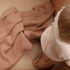 Denmark Knitted Baby Blankets, Soft 100% Organic Cotton, 30 x 40 inch, Blush