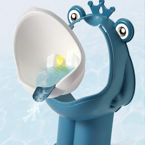FIABC Potty Training Urinal Boy Urinal Kids Toddler Pee Trainer Bathroom Funny Baby Training PottiesDEEP Blue