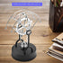 Electronic Perpetual Motion Toy - 11 * 20cm Bilateral Rotation Newton's Cradle for Home Office Decoration