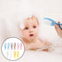 Set 5 Sets Abaodam Hair Brush and Comb for Newborns and Infants, Soft Bristle Scalp Massage Brush, Cradle Cap