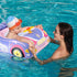 BOffer 3D Swimming 12-18, 12-24 2-3, 3+ Baby Pool Float with Car Design, PVC Baby Swim Float, Toddler Pool Float
