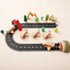 ibwaae Wooden Airplane Toys, Air Transport Vehicles Play Set, STEM Learning Gift Montessori Toy for Toddlers