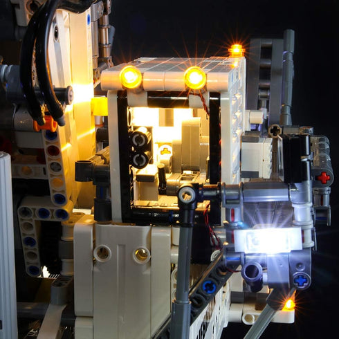 Briksmax LED Lighting Kit for Liebherr R 9800, Compatible with Lego 42100 Model