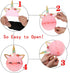 Happy Birthday Banner with Honeycomb Balls for Girls Party Decoration Supplies - Golden Glitter Design