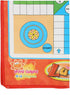Ludo Board Game Set, 23.6 x 17.7inch Non-Woven Fabric Foldable Snakes and Ladders Game Set