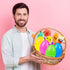 32 Pack Prefilled Easter Eggs with Squishy Toys Inside Bright Colorful Filled Squeeze Toys Great for Easter Basket
