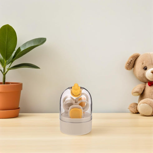 Set Trimming KESYOO Nail Clipper with File and Scissors for Newborns and Infants, Safe Stainless Steel Grooming Kit