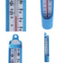 Swimming Pool Thermometer 230mm, Hot Tub Scoop Water Temperature Thermometer for Bath Baby Elderly Kids