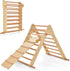 OLAKIDS Pikler Triangle Set 3 in 1 Climbing Toys for Toddlers Foldable