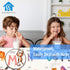 51" Splat Mat for Under High Chair, SI Anti-Slip Waterproof Multipurpose Splash Mat, Washable High Chair Mat Floor