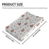 Woodland Bear Changing Pad Covers Baby Bears Paws Diaper Changing Pad Covers for Girls or Boys Cute Animals Ultra Soft Breathable Stretch Diaper Change Table Pad Covers 32''x16''