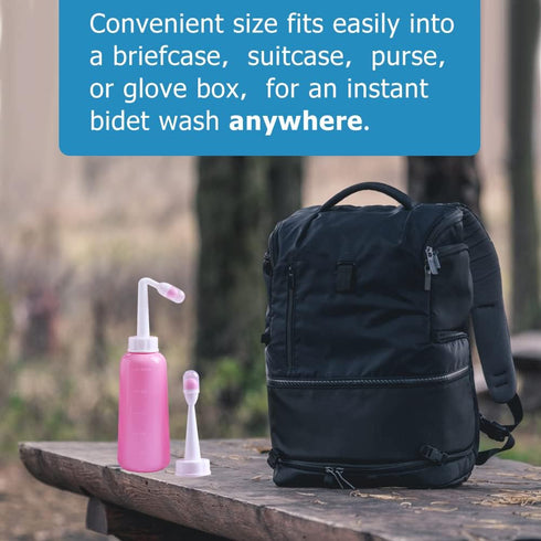 Postpartum Care Bottle, Inverted Nursing Bottle Spray, 2 in 1 Handheld Personal Bidet Bottle, 500ml