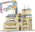 TzFioy Notre Dame de Paris Micro Brick Building Set (2908 Pieces) Landmark Model